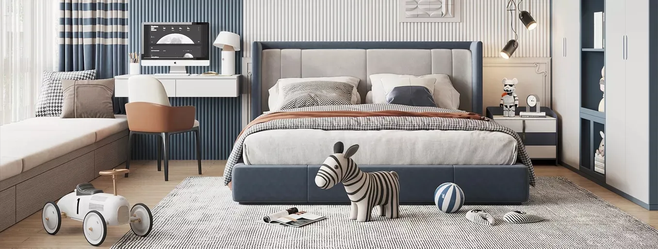 Bedroom - Modern Style 3D Scenes - Interior Design - 036