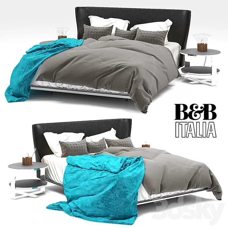 Bedroom set 1 3D Model