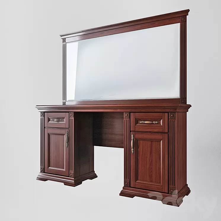 Bedroom Set Francheska 3D Model