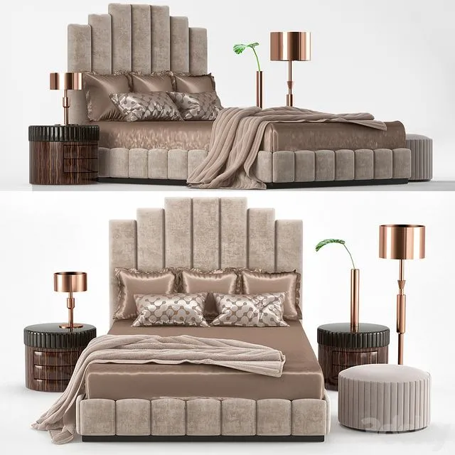 Bedroom signoriniCOCO 3D Model