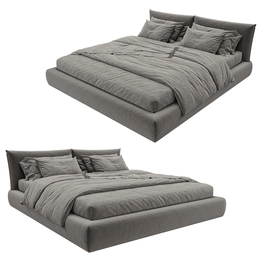Beds one - Bed Alvo 3D Model