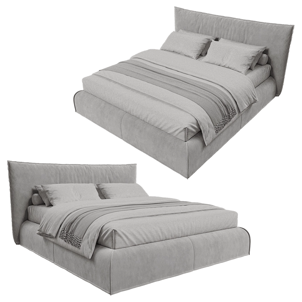 Beds one - Bed Kanto 3D Model
