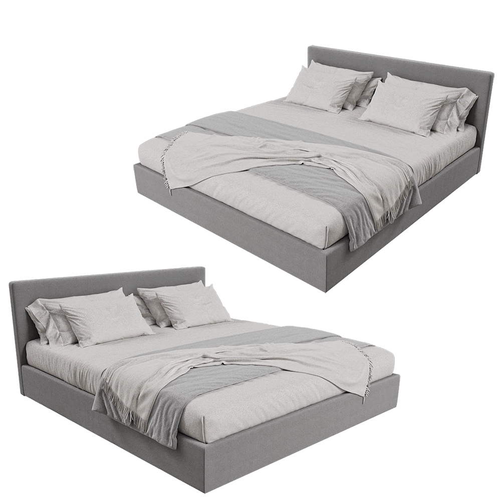 Beds one - Bed Plana 3D Model