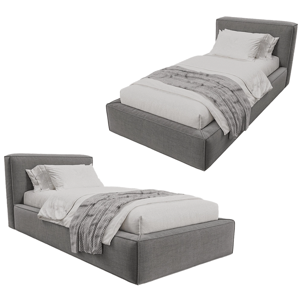 Beds one - Child bed Monti 1 3D Model