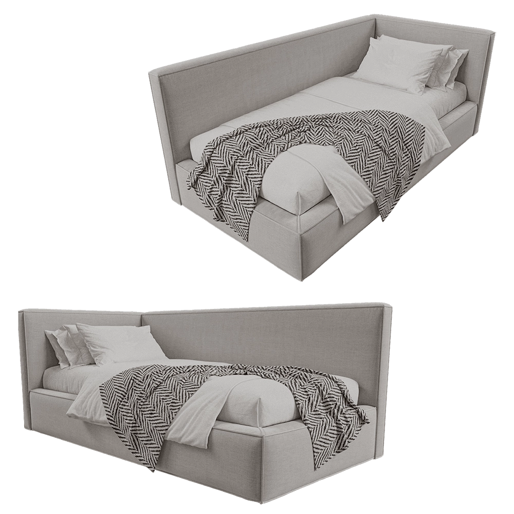 Beds one - Child bed Monti 2 3D Model