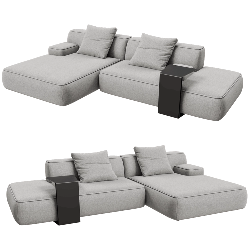 Beds one - Sofa Aima 2 3D Model