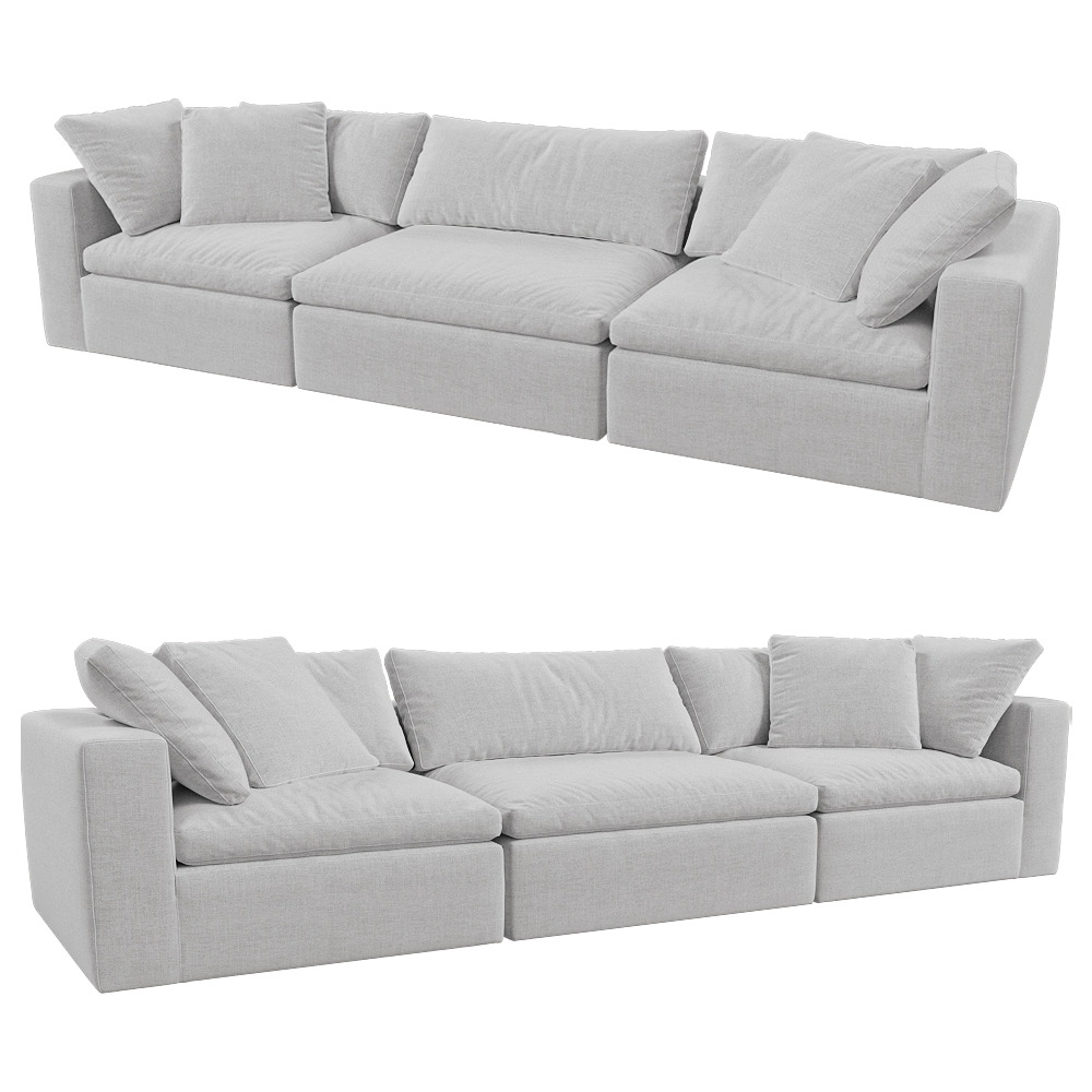 Beds one - Sofa Riho 3D Model