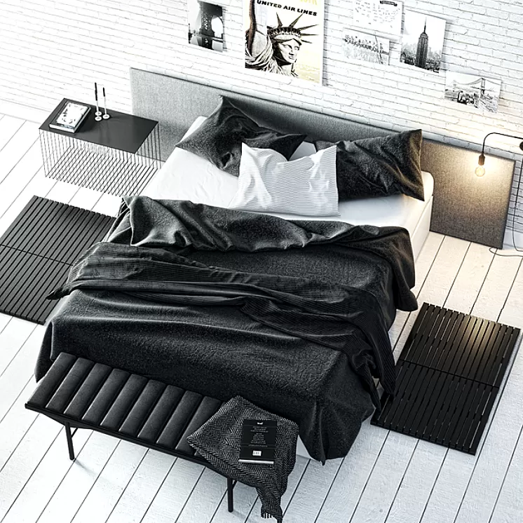 BEDSET # 1 3D Model