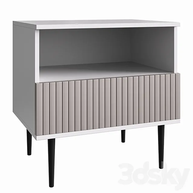 Bedside cabinet "Oxford" 3D Model