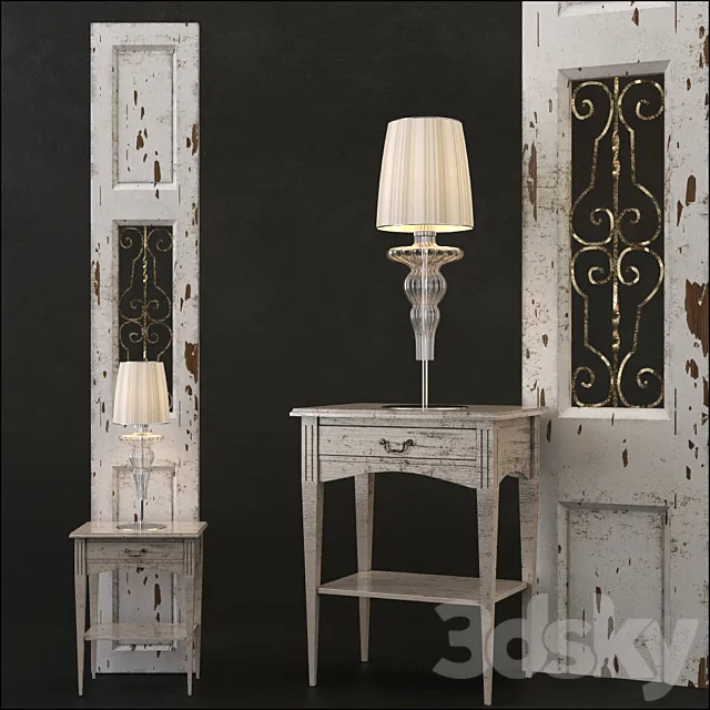 Bedside set 2 3D Model