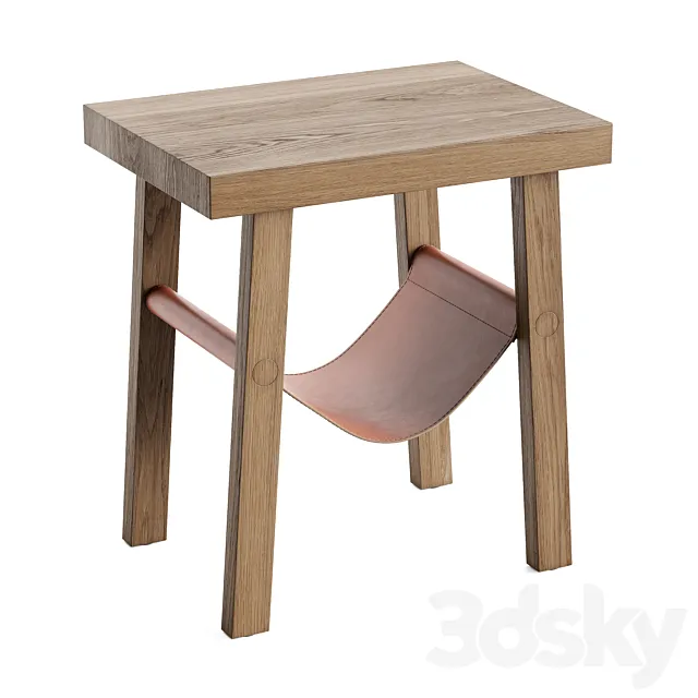 Bedside table Asayo 3DModel