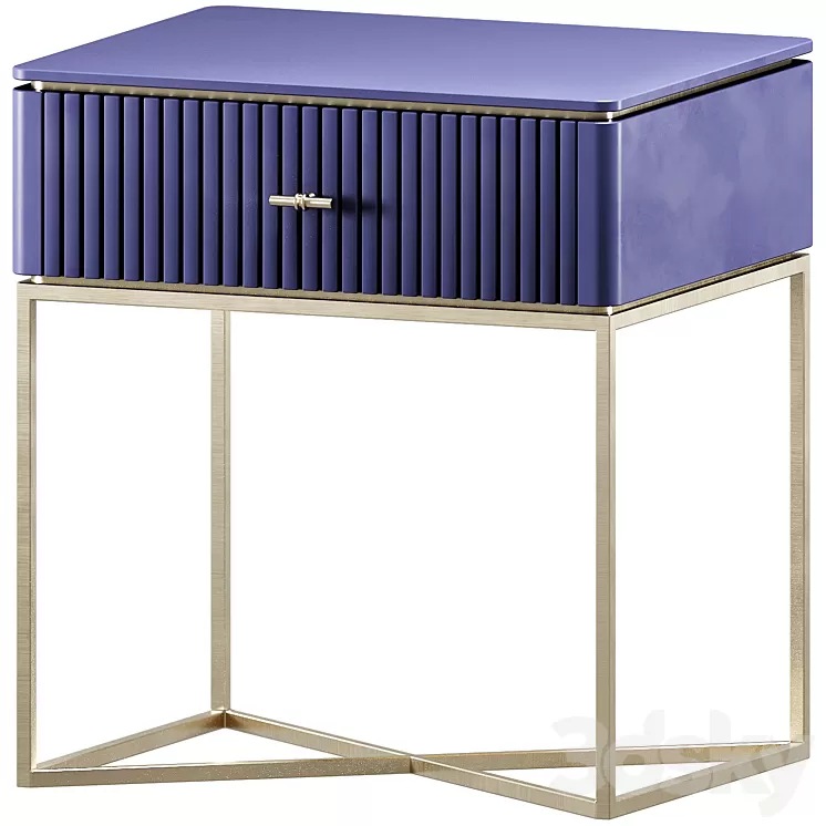 bedside table Badiko 3D Model Free
