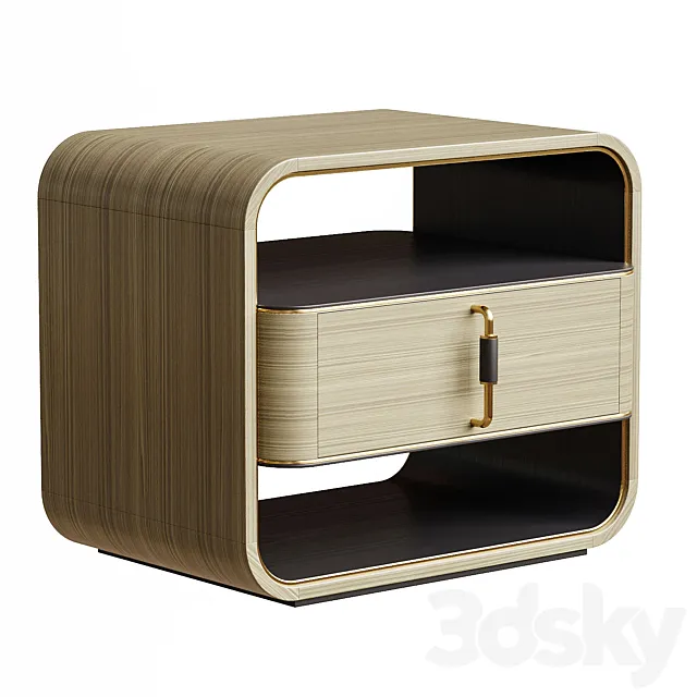 Bedside table COLMAR Frato BEDSIDE TABLE 3D Model