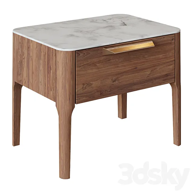 Bedside table CP1806-H 3D Model