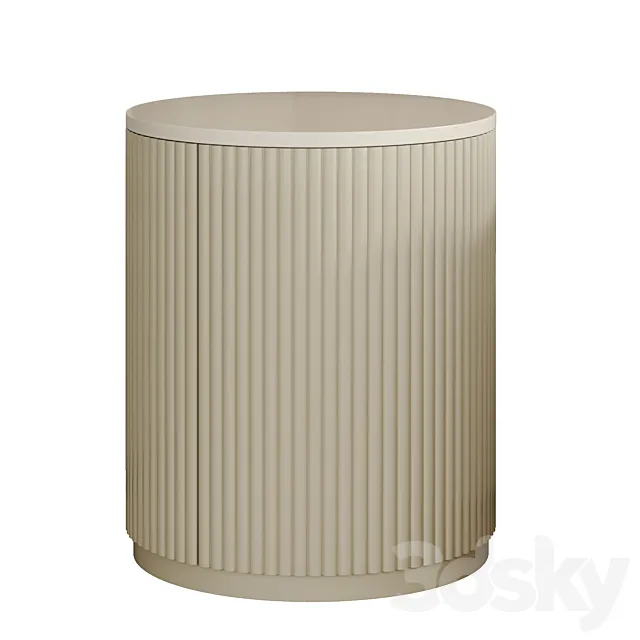 Bedside table Dansle by Decor La Casa 3D Model