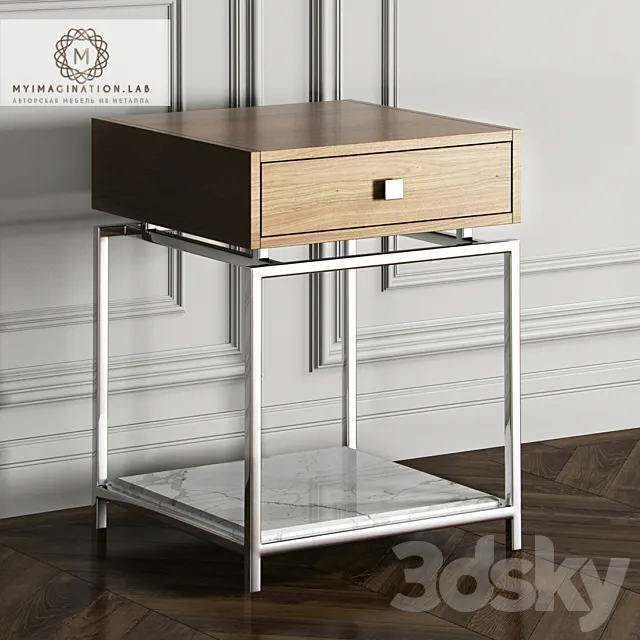 Bedside table from Myimagination.lab 3DModel