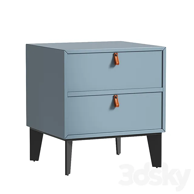 bedside table - LaLume 3D Model