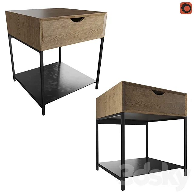 Bedside table Mambo Am.Pm 3DModel