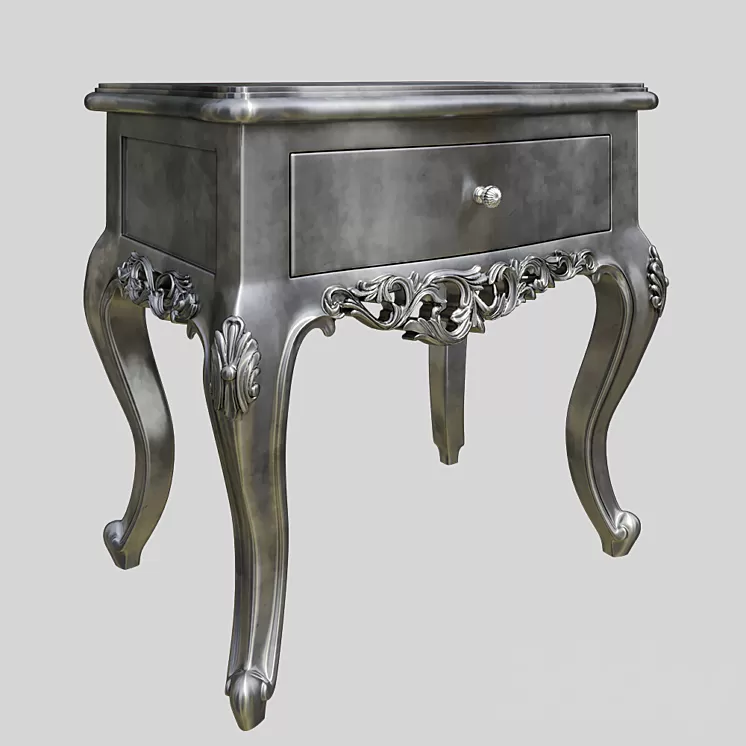 Bedside table - mcm / 0116 Corella Arredamento 3D Model