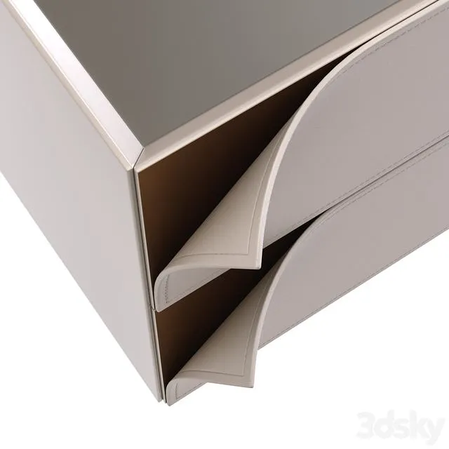Bedside table Page right Garda Decor 3D Model