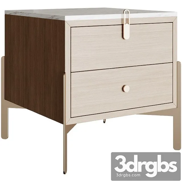 Bedside Table Rolf Benz 914 3D Model Free