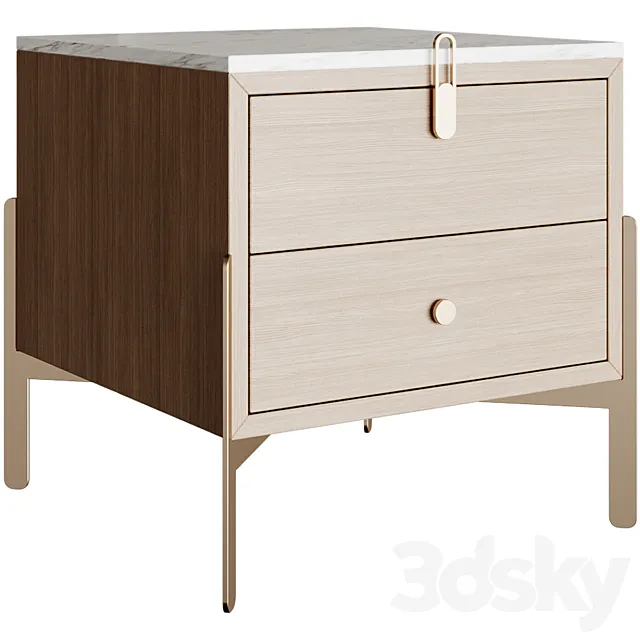 Bedside table ROLF BENZ 914 3DModel