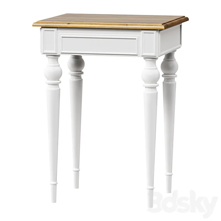 Bedside table Trianon 3D Model Free