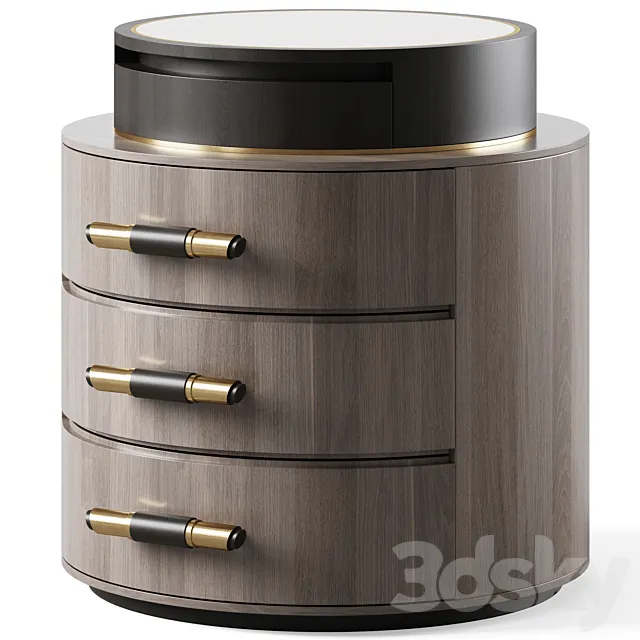 Bedside table TULSA by Frato 3D Model