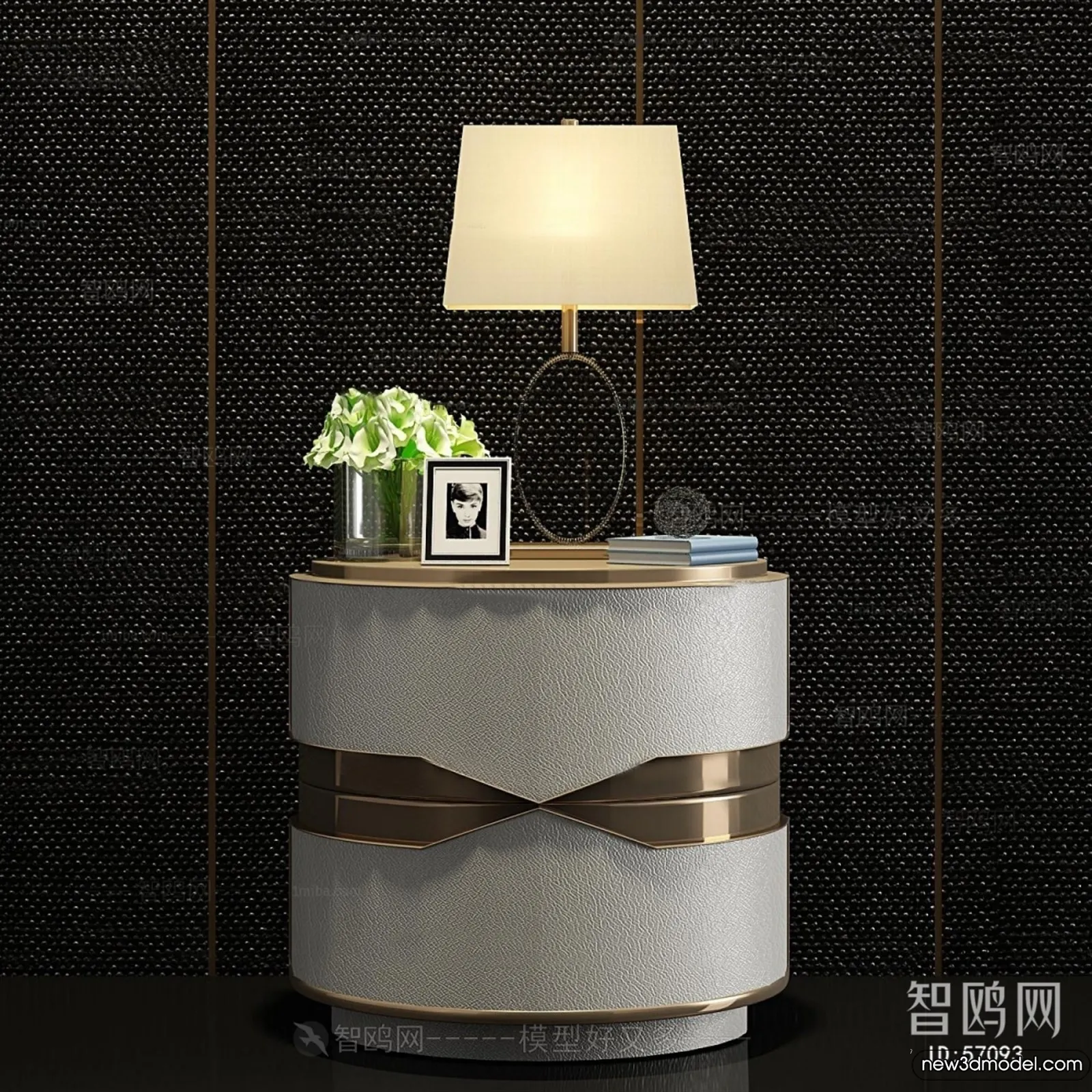 Bedside Tables - 3D Furniture Models - 052