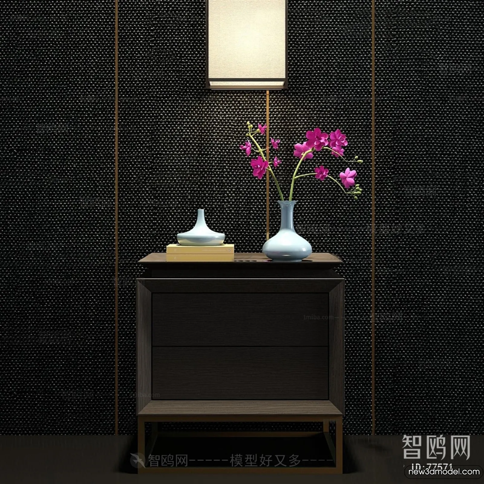 Bedside Tables - 3D Furniture Models - 082
