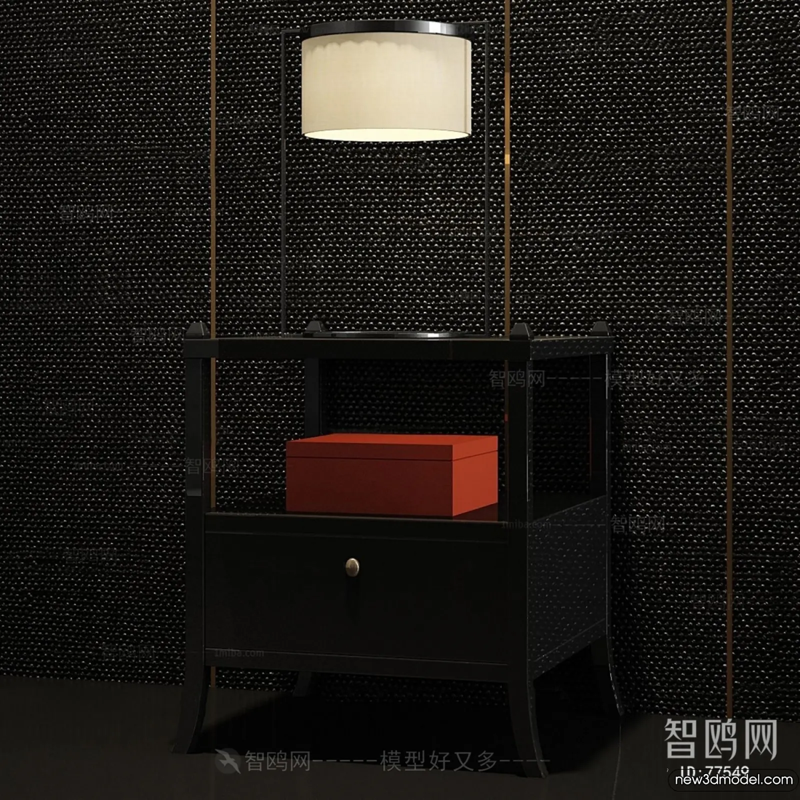 Bedside Tables - 3D Furniture Models - 085