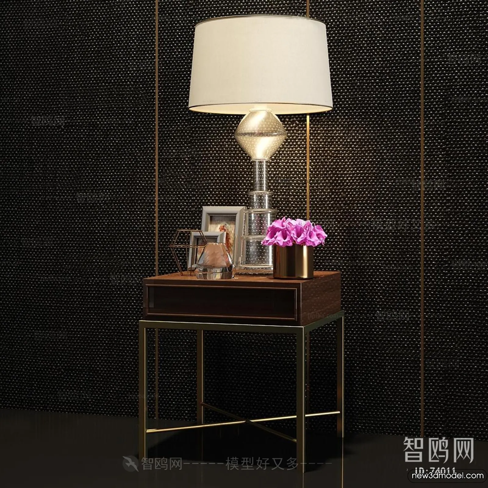 Bedside Tables - 3D Furniture Models - 105