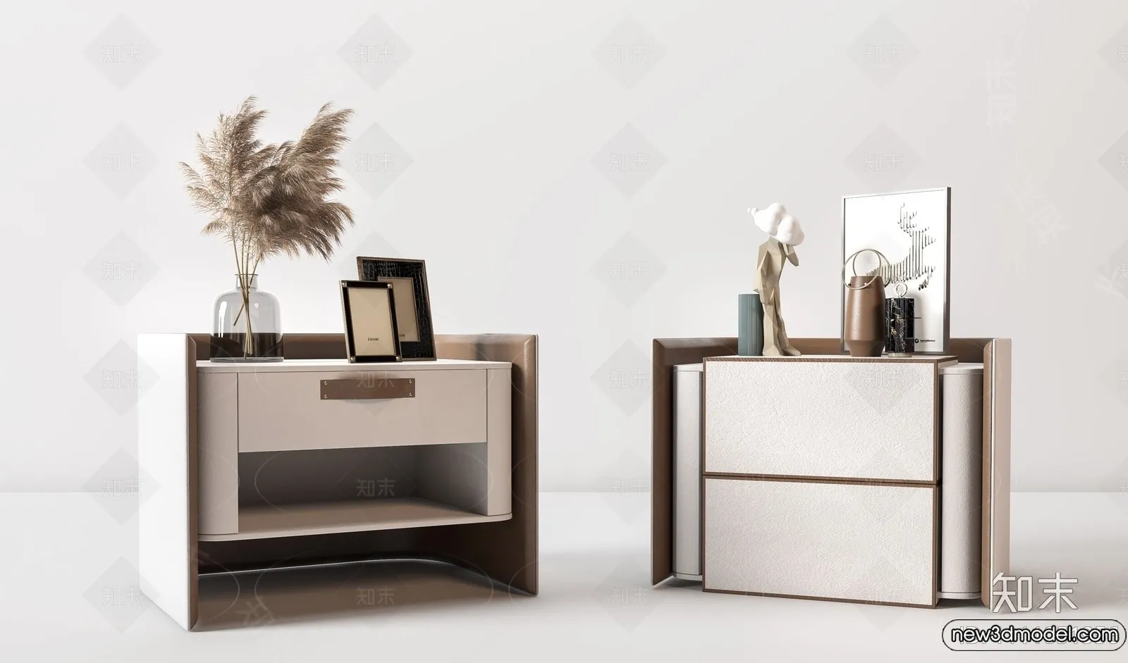 Bedside Tables - 3D Furniture Models - 127