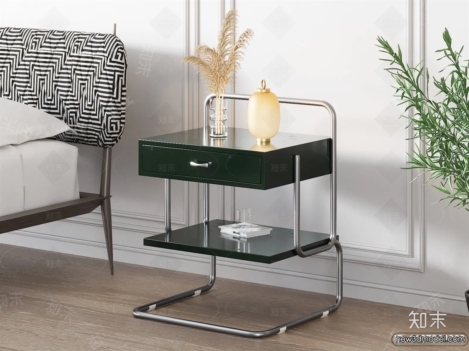 Bedside Tables - 3D Furniture Models - 135