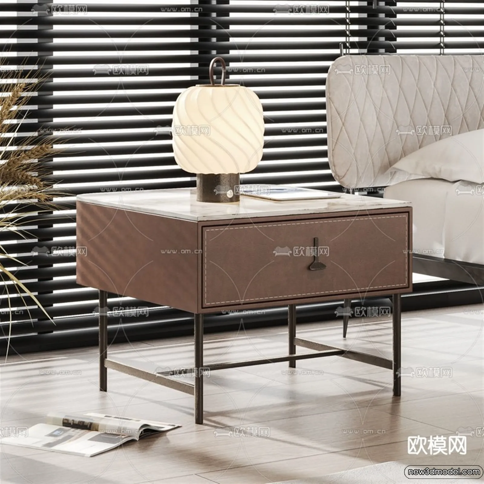 Bedside Tables - 3D Furniture Models - 139