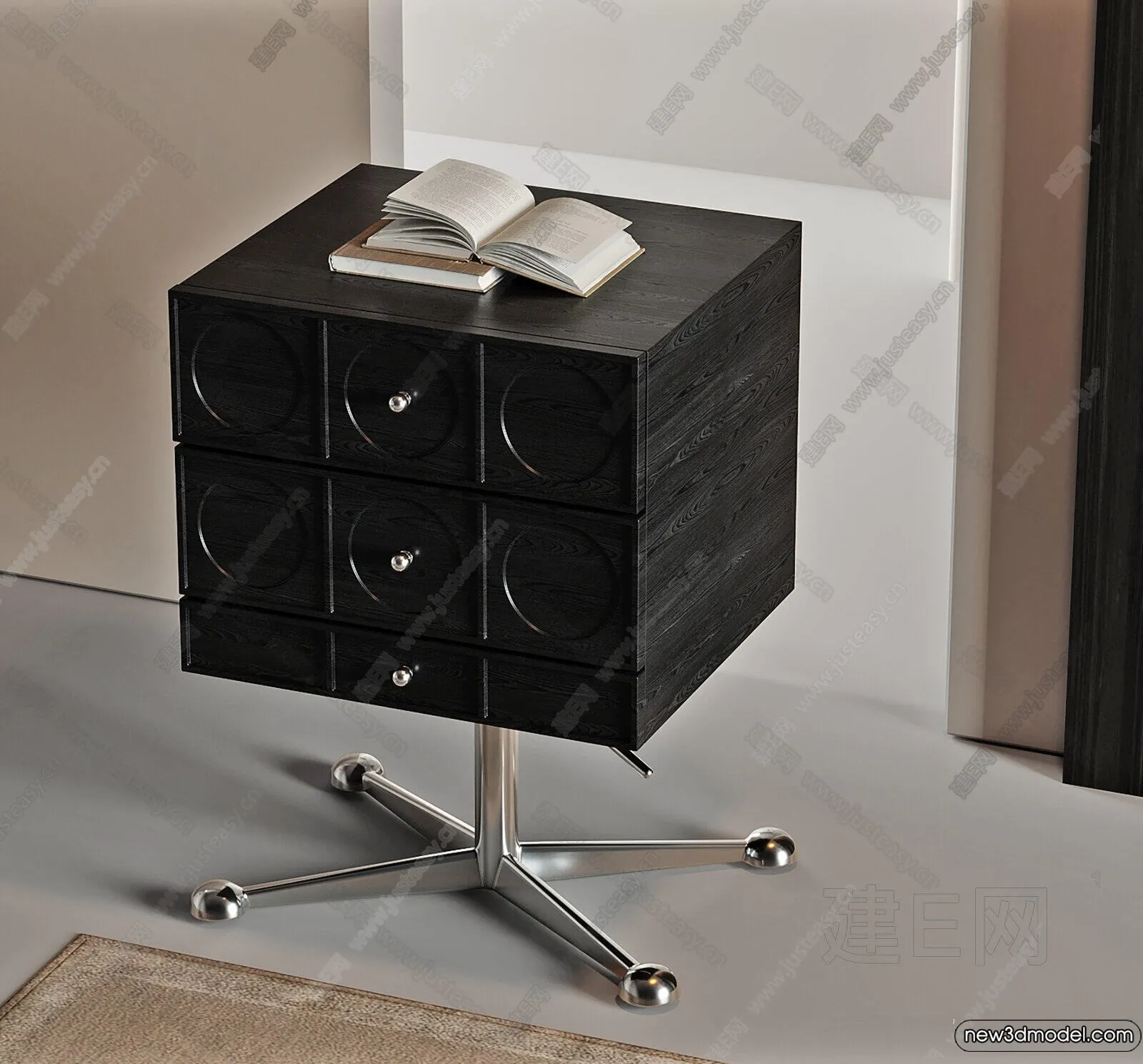Bedside Tables - 3D Furniture Models - 167