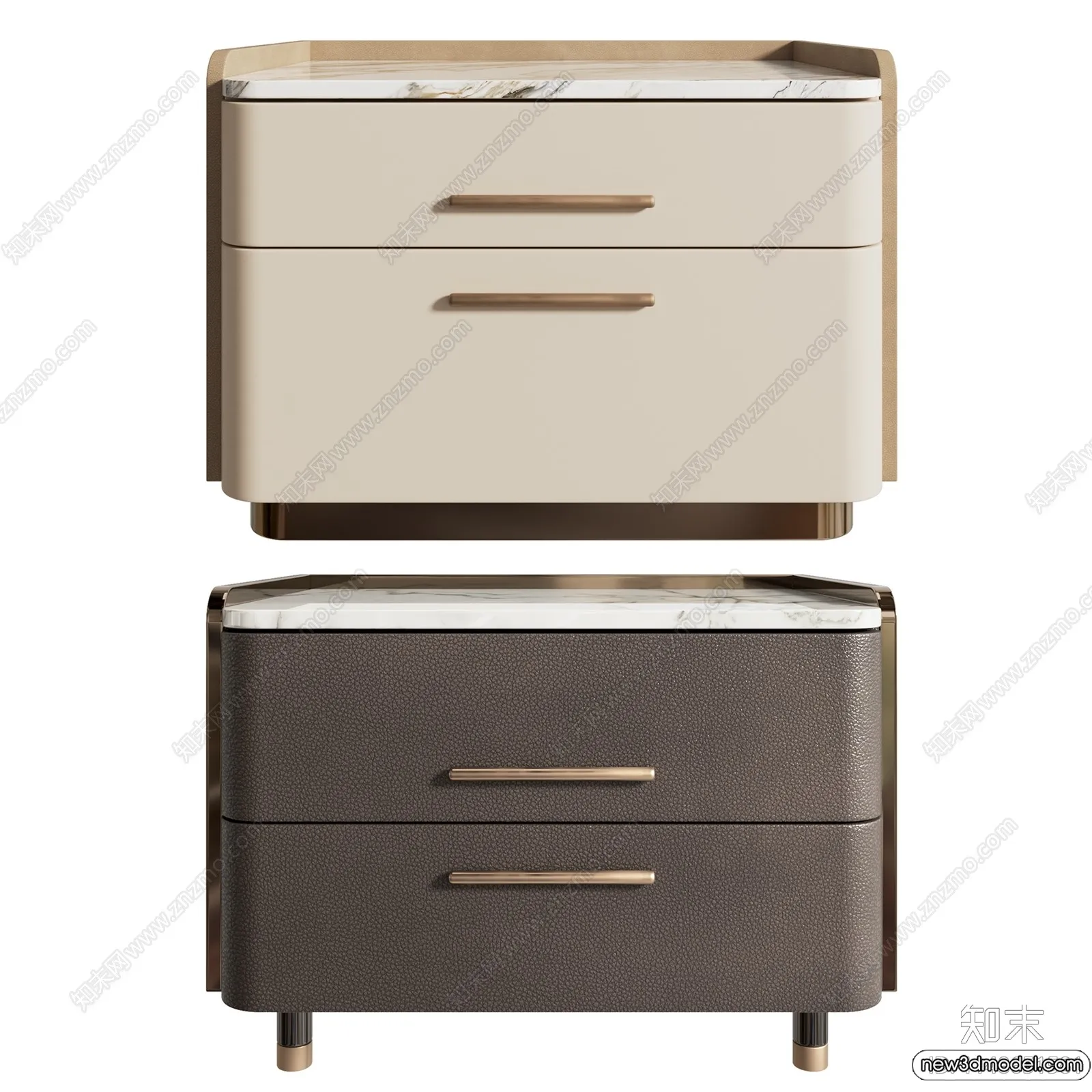 Bedside Tables - 3D Furniture Models - 179