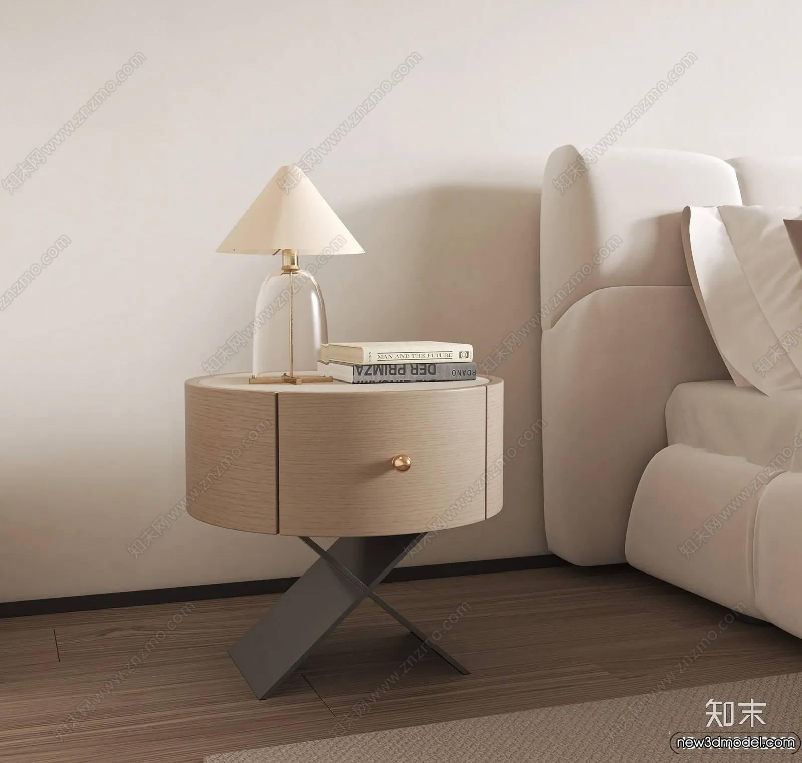 Bedside Tables - 3D Furniture Models - 183