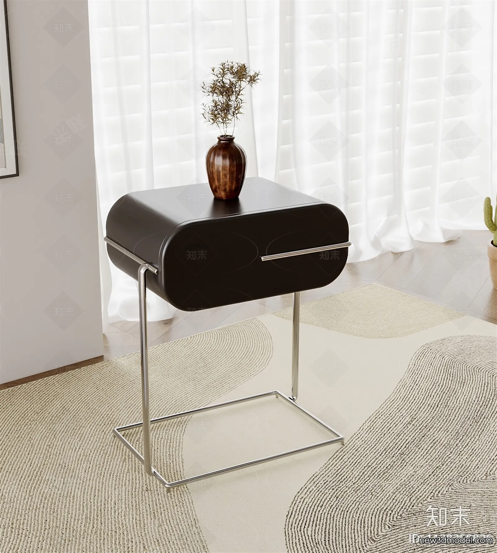 Bedside Tables - 3D Furniture Models - 187