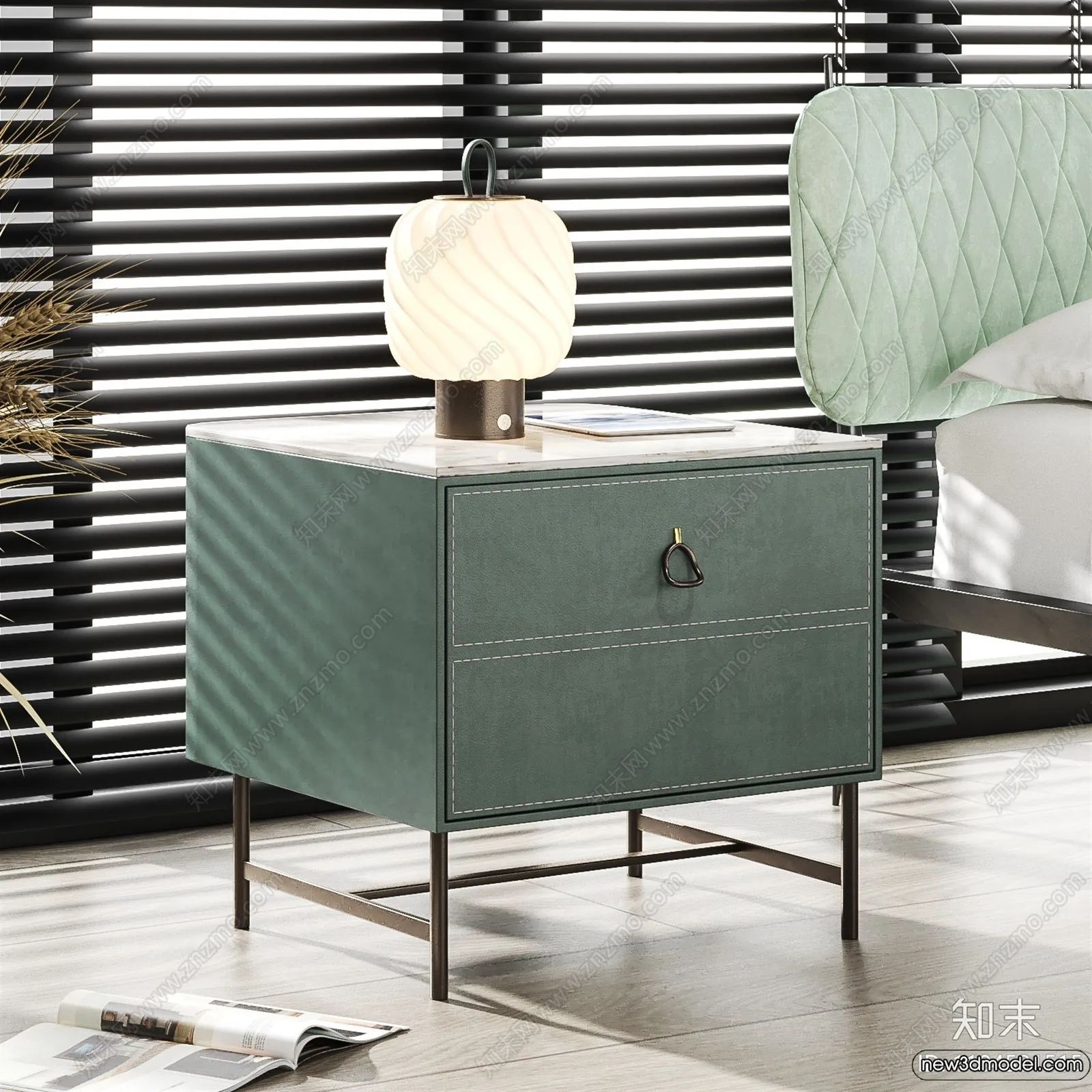 Bedside Tables - 3D Furniture Models - 190