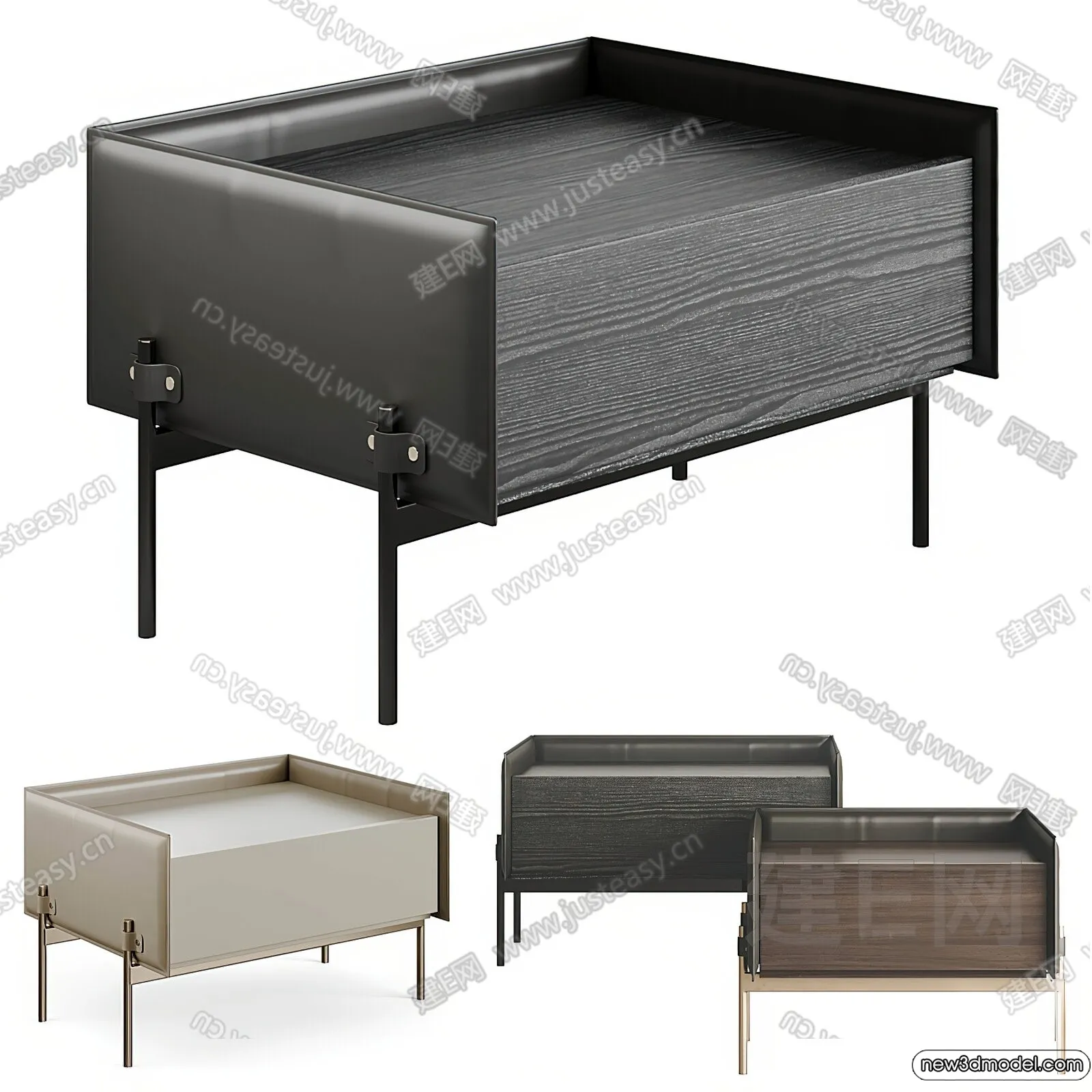 Bedside Tables - 3D Furniture Models - 193