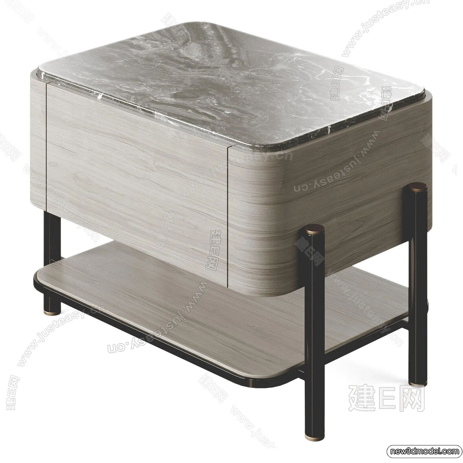 Bedside Tables - 3D Furniture Models - 194