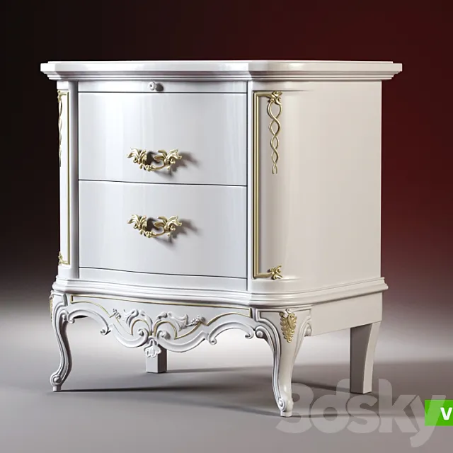 bedside tables 3DModel