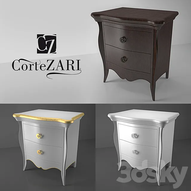 Bedside tables SOFIA CORTE ZARI 3DModel