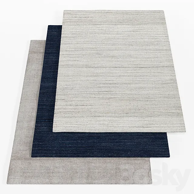 Beecher Beige Rug 3DModel