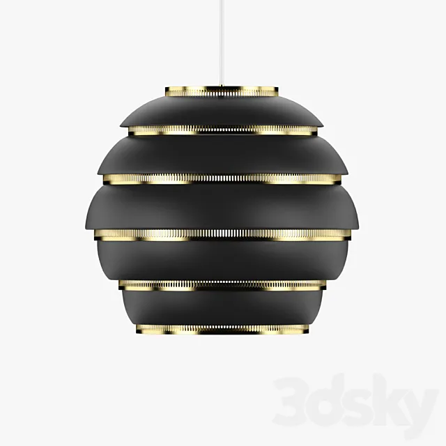 Beehive Pendant Light A331 By Artek 3DModel