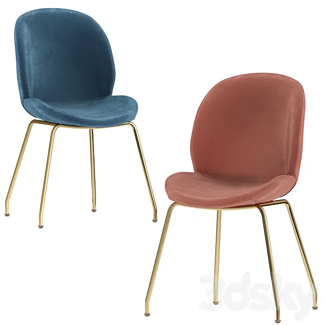 Beetle Chairs 3D Model