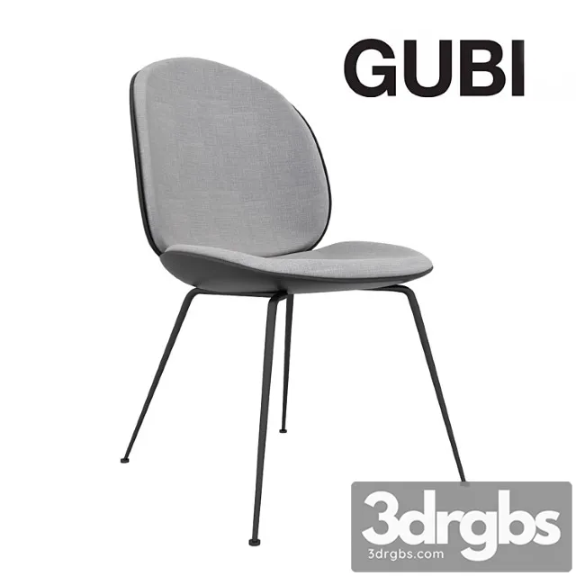 Beetle dinning chair gubi 2 3D Model Free