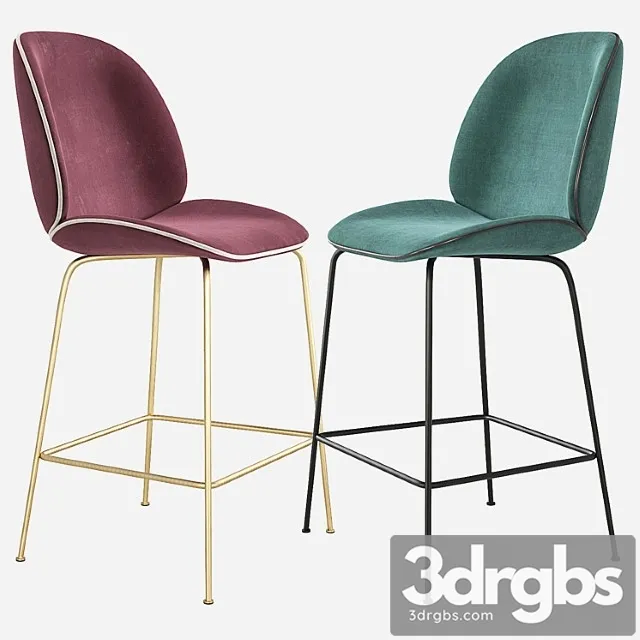 Beetle gubi stool counter chair