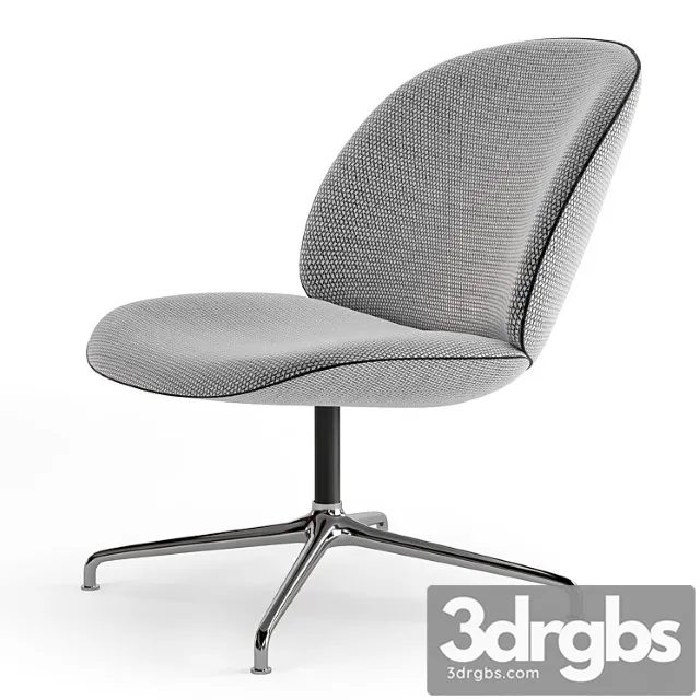 Beetle lounge chair -gubi 2 3D Model Free